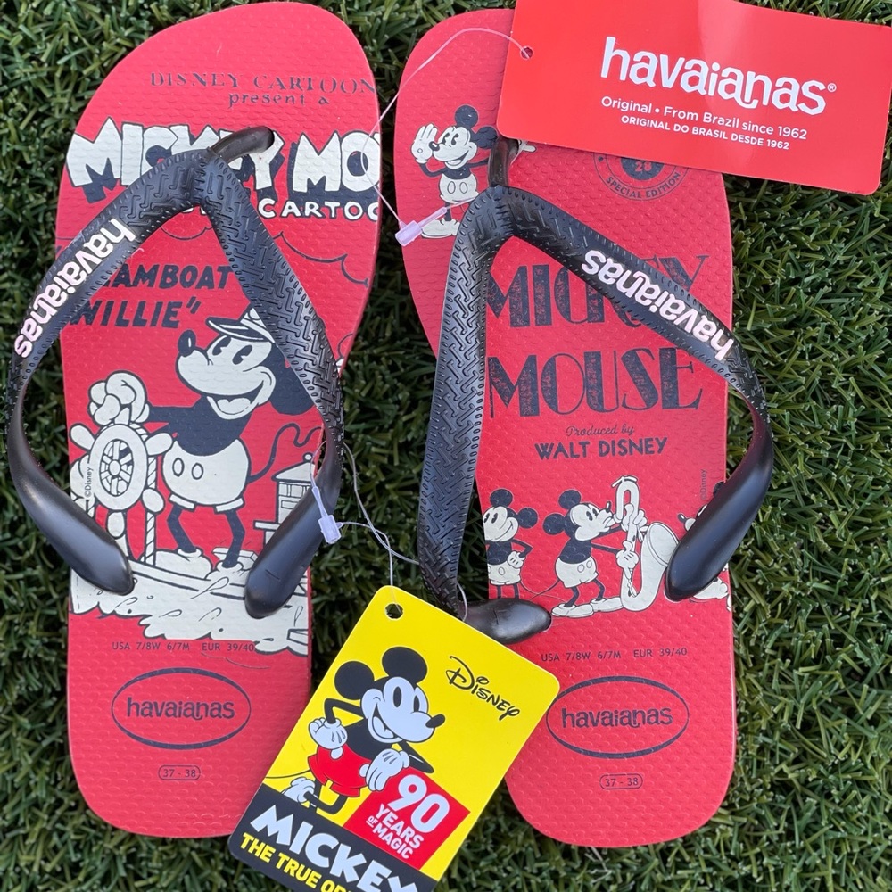 Havaianas flip flops, size 7/8